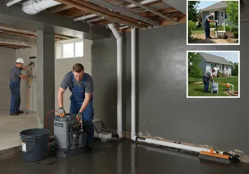 Basement Waterproofing and Flood Prevention process in Galena, IL